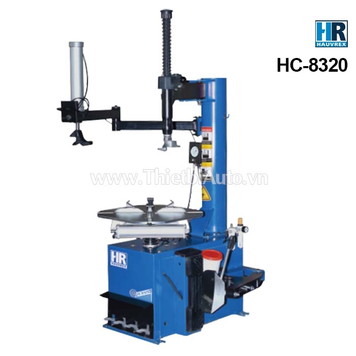 MÁY RA VÀO LỐP Ô TÔ XE TẢI KÈM CẦN PHỤ THÁO VỎ HAUVREX HC-8320